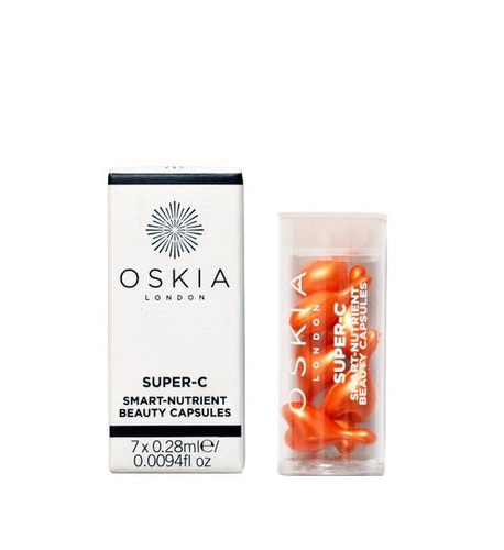 Oskia Super C Smart Nutrient Beauty Capsules - kapsułki z 2% witaminą C - 7szt