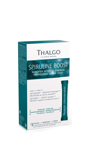 Thalgo Spiruline Boost Energising Detox Shot - detoksykująco - energetyzujący napój ze spiruliną - 7x5g