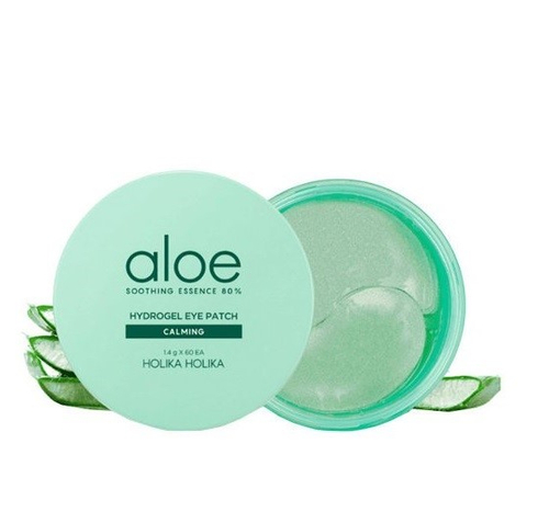 Holika Holika Aloe Soothing Essence 80% Hydrogel Eye Patch - płatki pod oczy - 60 sztuk