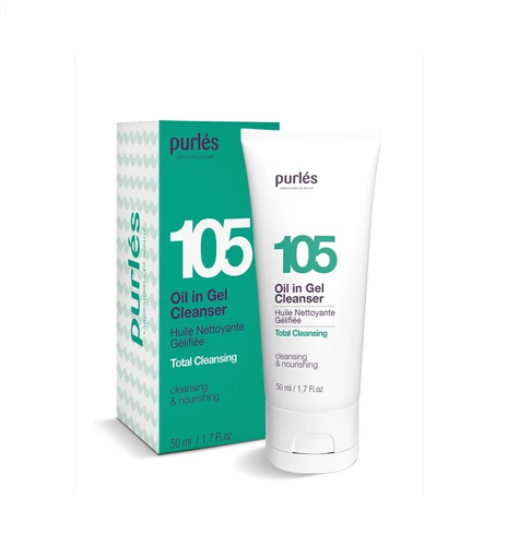 Purles 105 Oil In Gel Cleanser - olejek w żelu do mycia twarzy - 50ml