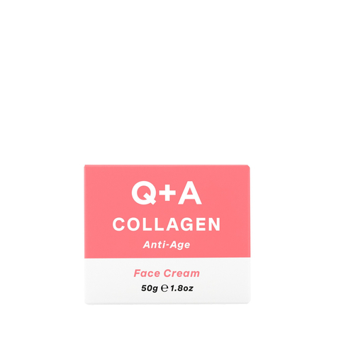 Q+A Collagen Face Cream - wygładzająco-ujędrniający krem do twarzy z kolagenem - 50ml