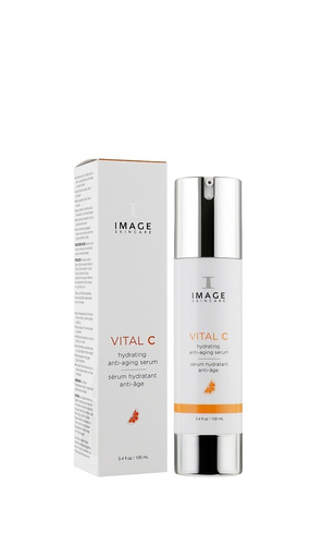 Image Skincare Vital C Hydrating Anti Aging Serum - nawilżający i wygładzający zmarszczki lekki krem z 15% wit. C - 50ml 08.2024