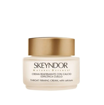 Skeyndor Natural Defence Throat Firming Cream With Calcium - bogaty krem ujędrniająco-liftingujący na szyję i dekolt - 50ml