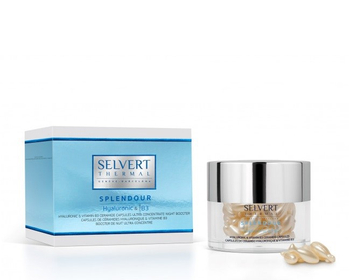 Selvert Thermal Hyaluronic & Vitamin B3 Ceramide Capsules - kapsułki ceramidowe na noc - 60 szt.